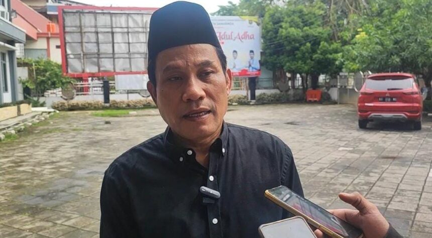 Sekretariat DPRD Samarinda Laksanakan Ibadah Kurban Potong Lima Ekor Sapi