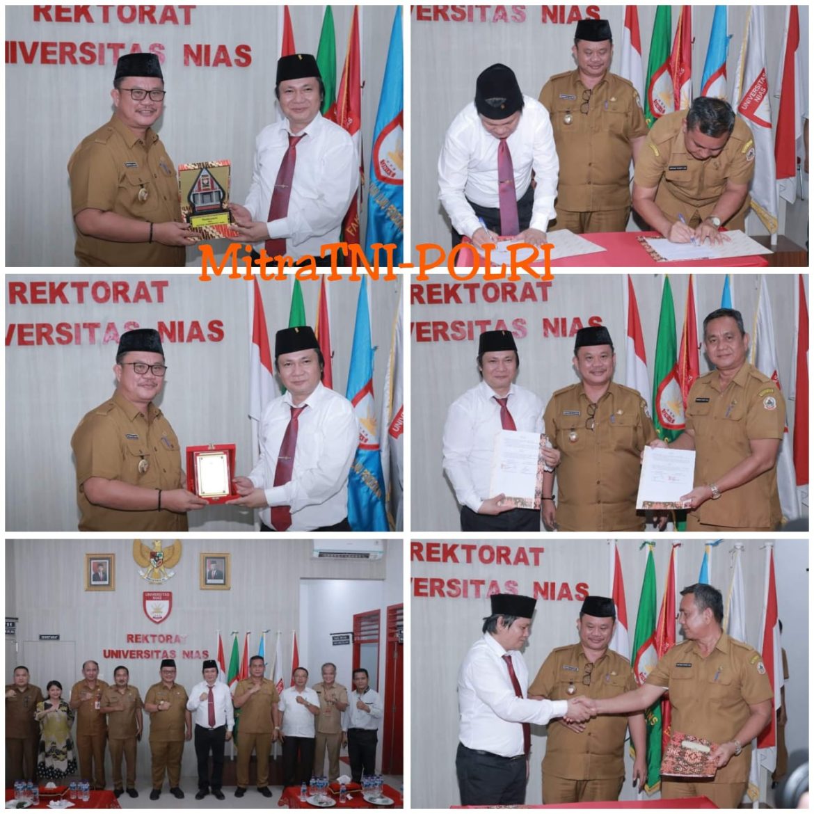 Penandatanganan PKS Pemerintah Kota Gunungsitoli Dengan Universitas Nias Tahun 2024