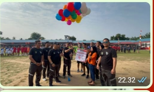 MERIAHKAN HARI PENGAYOMAN KE-79, KALAPAS BAHTIAR BUKA PORSENAP