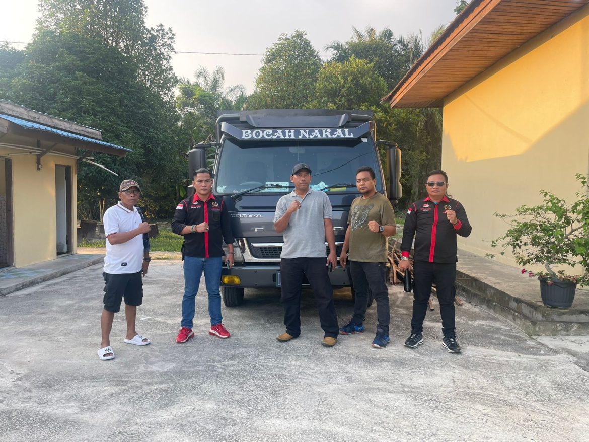 Team Libas Bersama Rekan Rekan Wartawan Cegah Penyalahgunaan BBM Ilegal Sopir dan Satu Unit Truk Berhasil Diamankan