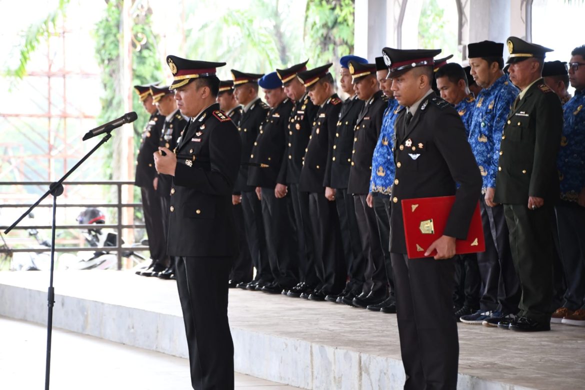 Kapolres Aceh Timur Pimpin Upacara Peringatan Hari Kesaktian Pancasila Tahun 2024