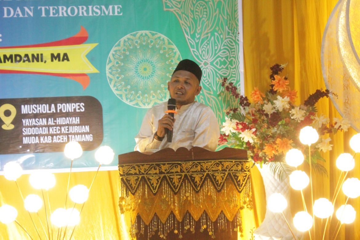 Cegah Pemahaman Intoleransi dan Radikalisme,Ponpes Al Hidayah, Sidodadi, Aceh Tamiang Gelar Pengajian Umum