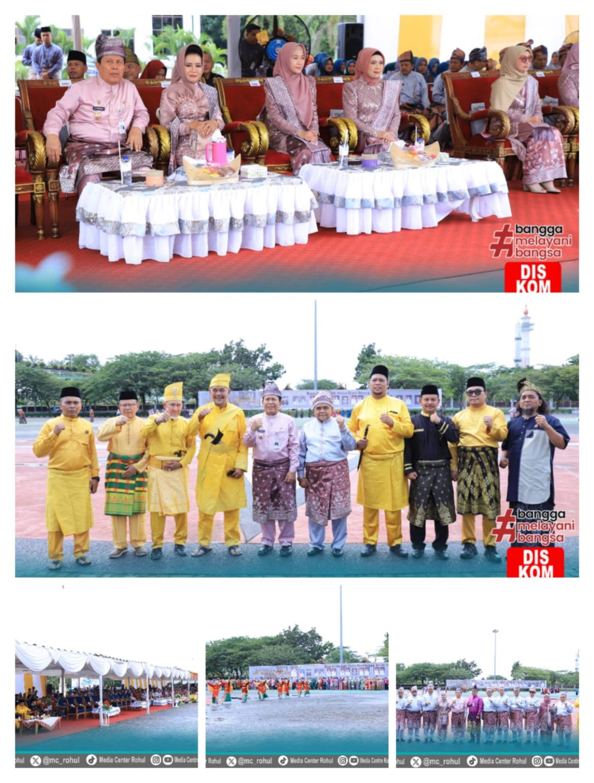 Puncak HUT Kabupaten Rokan Hulu ke-25 Tahun 2024 Di Pimpin Langsung Bupati Rokan Hulu H. Sukiman