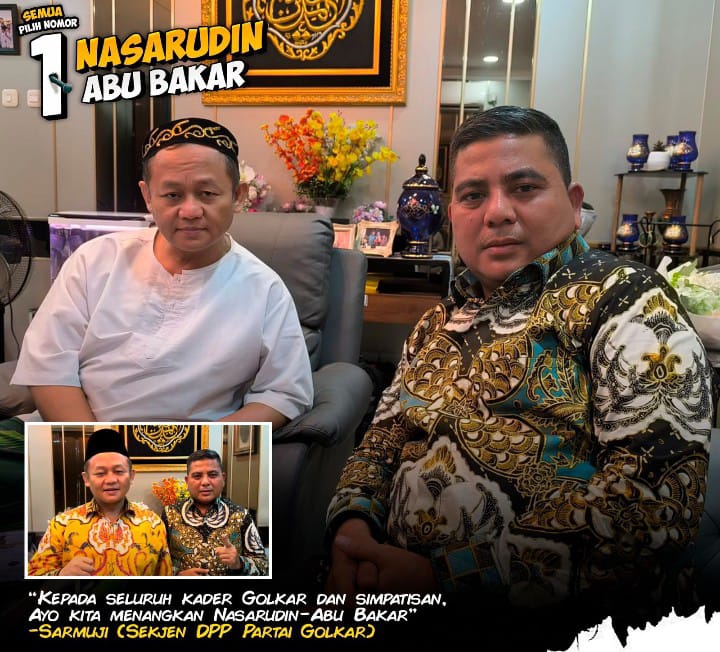 Menangkan Paslon 01 Nasarudin-Abu Bakar, Sarmuji: Nasarudin Miliki Jaringan Kuat di Pusat