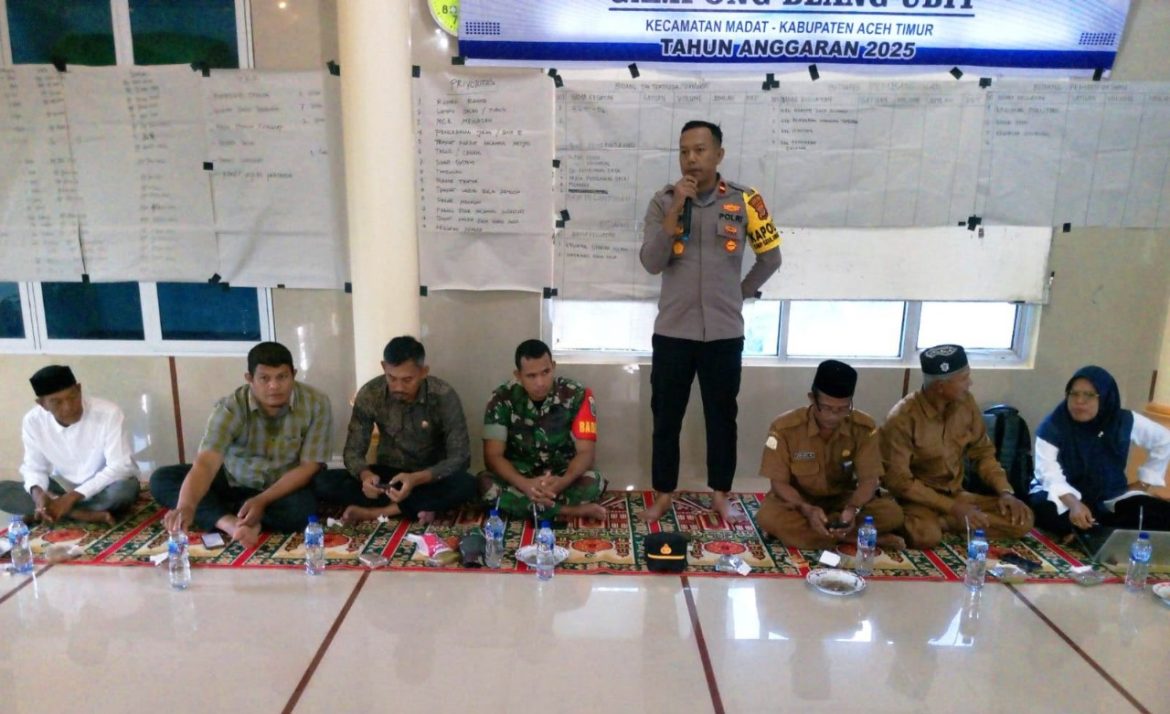 Cooling System Menjelang Pilkada, Kapolsek Madat Ajak Warga Bersama Polri Jaga Kamtibmas