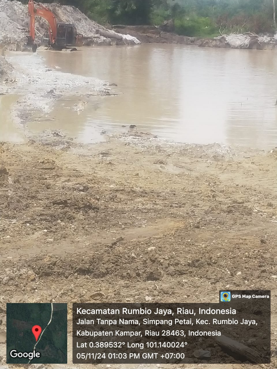 Banyak nya Galian C Di Desa Simpang Petai Membuat Warga Resah 