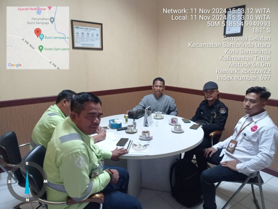 Kelompok Tani Batara Agung Manunggal Menyampaikan Permohonan Kompensasi ke PT. Insani Bara Perkasa (IBP)