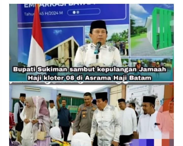 Bupati Rohul H Sukiman Sambut Kepulangan442 Jemaah Haji