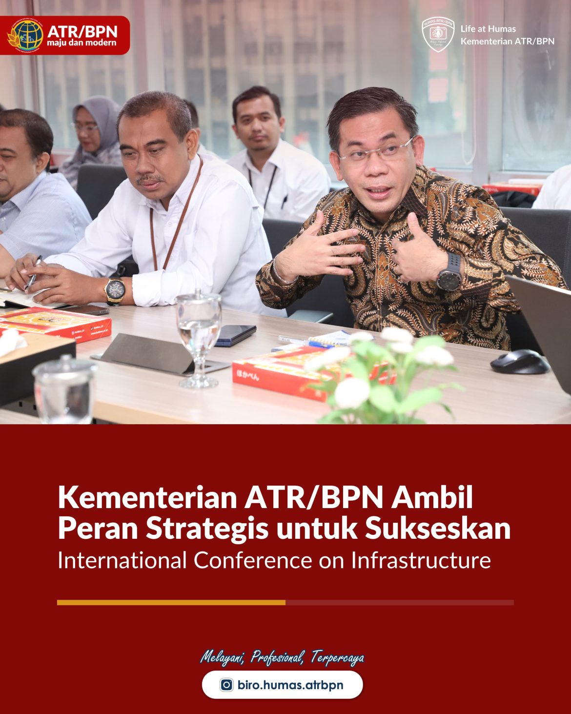 Kementerian ATR/BPN Ambil Peran Strategis untuk Sukseskan International Conference on Infrastructure 2025