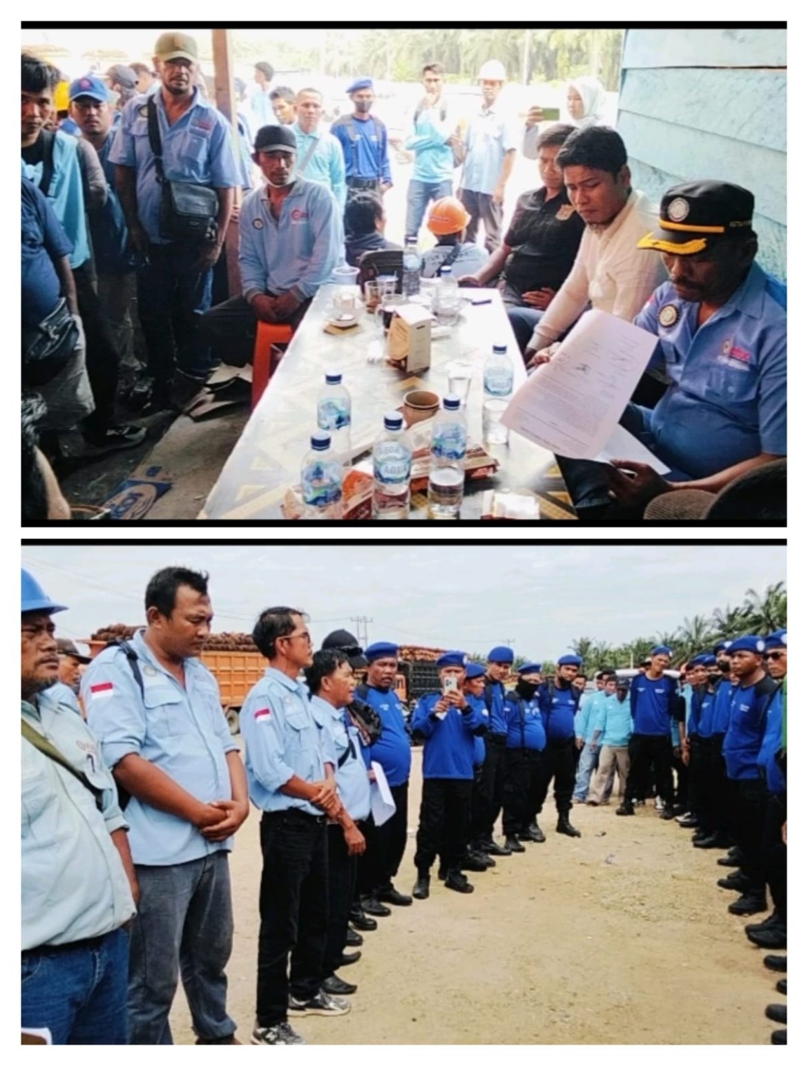 Hasil Mediasi Serikat Pekerja PUK F. SPTI- KSPSI Melayu Bersatu Dan PUK SPPP Sei Kuning di PT SKA Belum Mencapai Kesepakatan