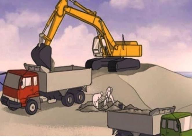 Kades Tanjungsekar: Jalan Baru 3 Bulan Jadi Hancur, Hurug Galian C Diduga Ilegal Melintas Setiap Hari