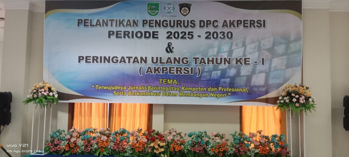Gladi Bersih Akpersi DPC Rohul: Siap Menjadi Organisasi Terbaik Rohul !