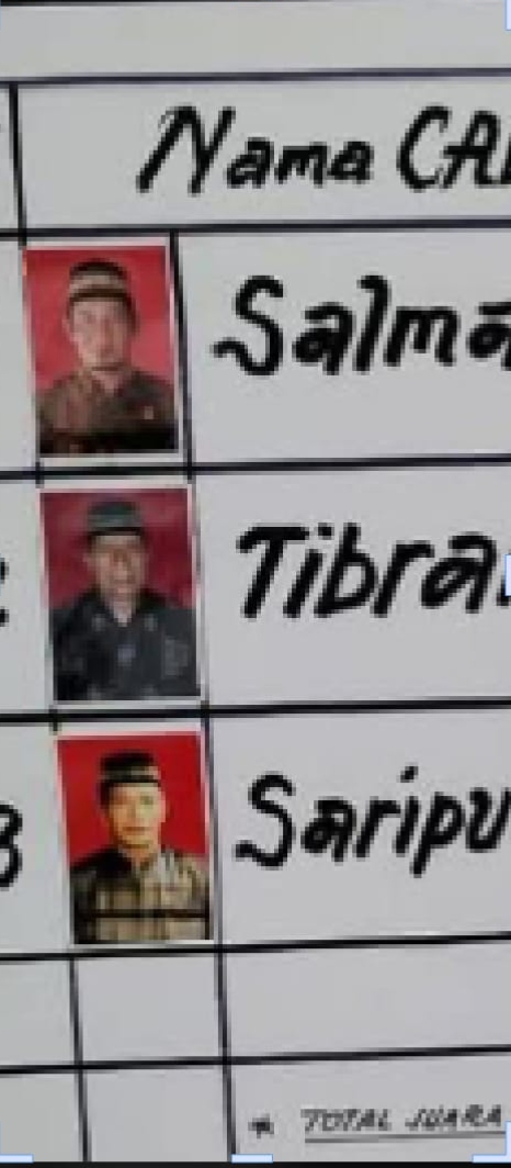 Saripuddin No Urut (3) Unggul Terpilih Imum Mukim Gosong Telaga 2025