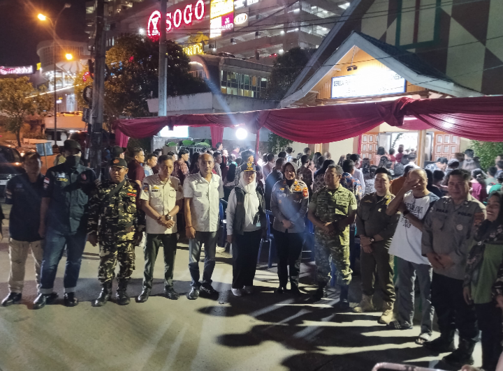 PAC Ansor Banser Sungai Kunjang, Ambil Bagian Dalam Pengamanan Ibadah Malam Natal GPMII Sungai Kunjang