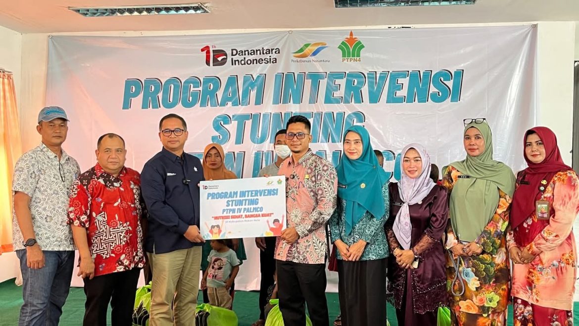 Bakti Sosial PTPN IV Regional III: Dukung Generasi Emas Indonesia Bebas Stunting