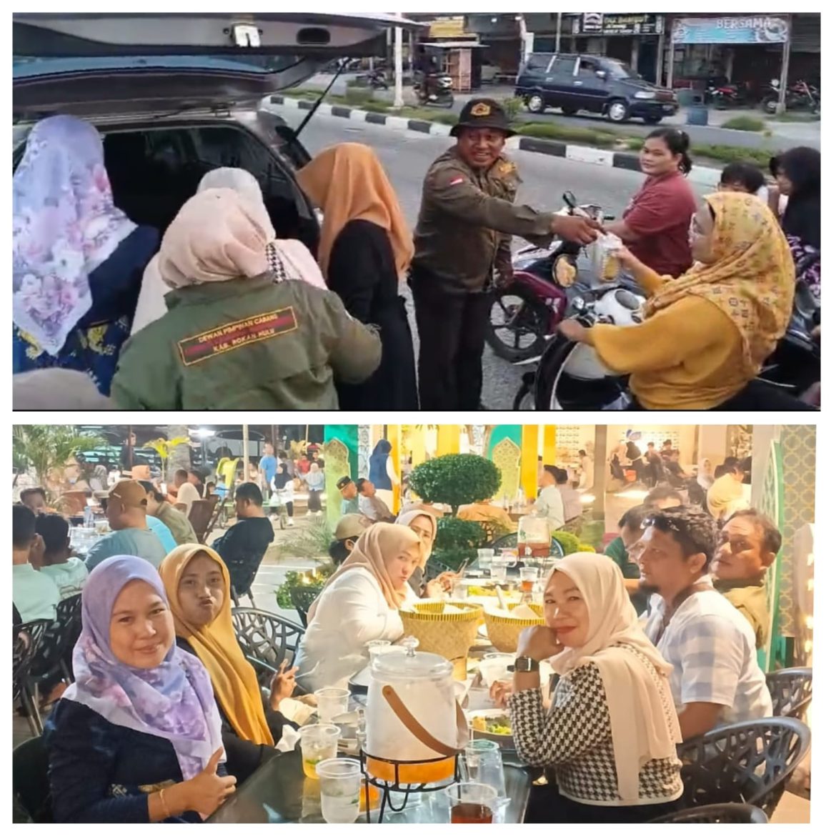 Rokan Hulu Menyambut Berkah Berkah : DPC AKPERSI Bagikan Takjil dan Buka Puasa Penuh Cinta!