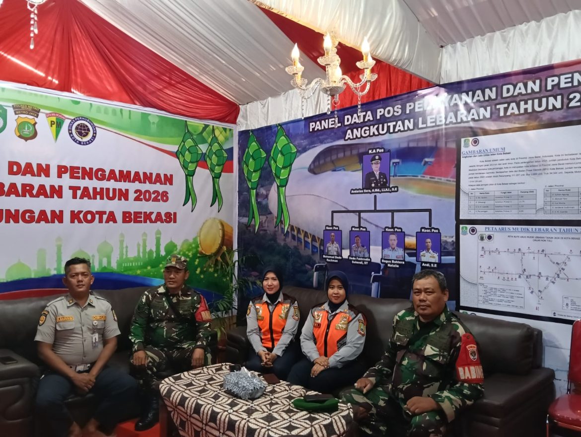 Dishub Kota Bekasi – TNI Dirikan Posko Mudik di Terminal Bekasi