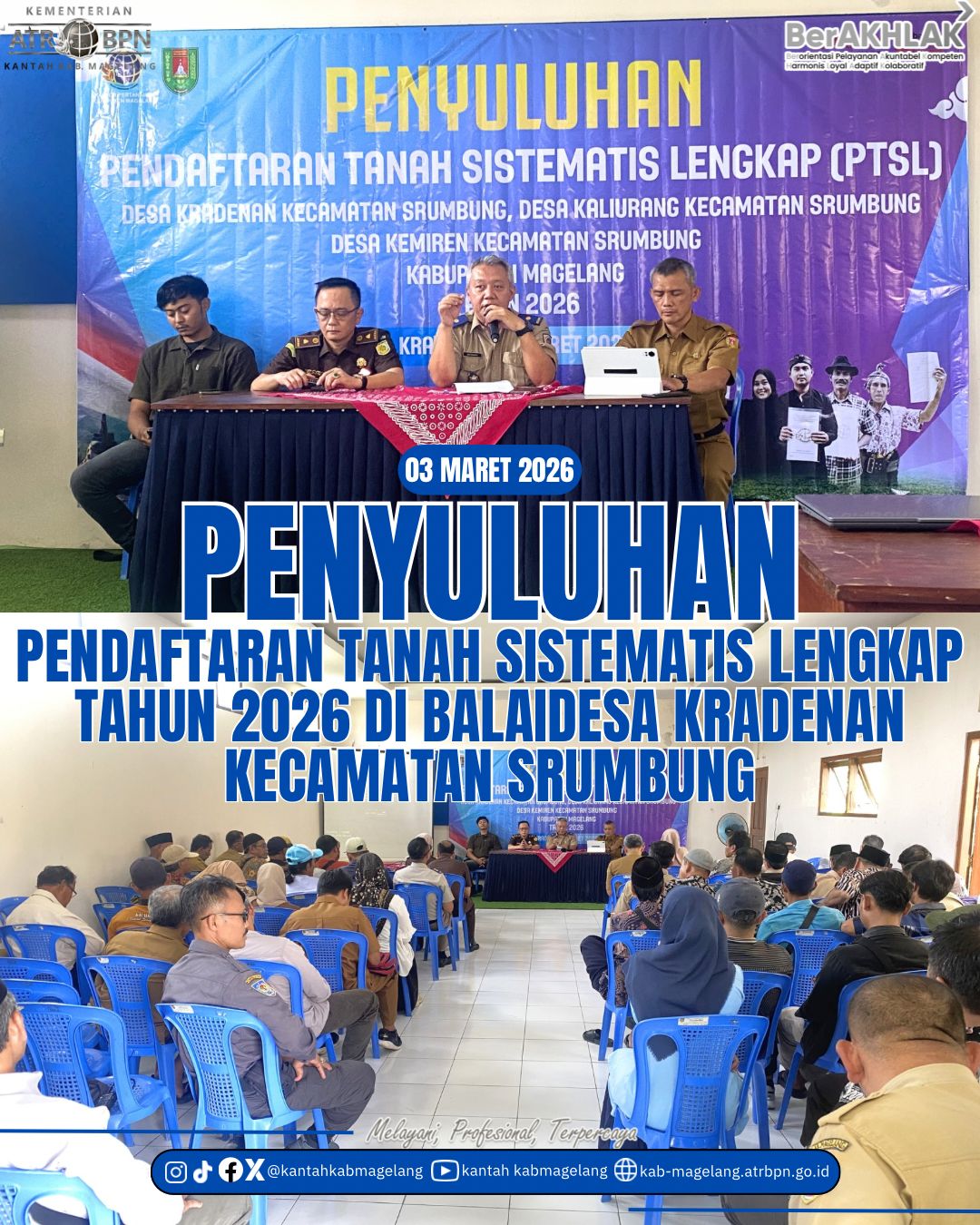 Penyuluhan PTSL Kantah Kab. Magelang