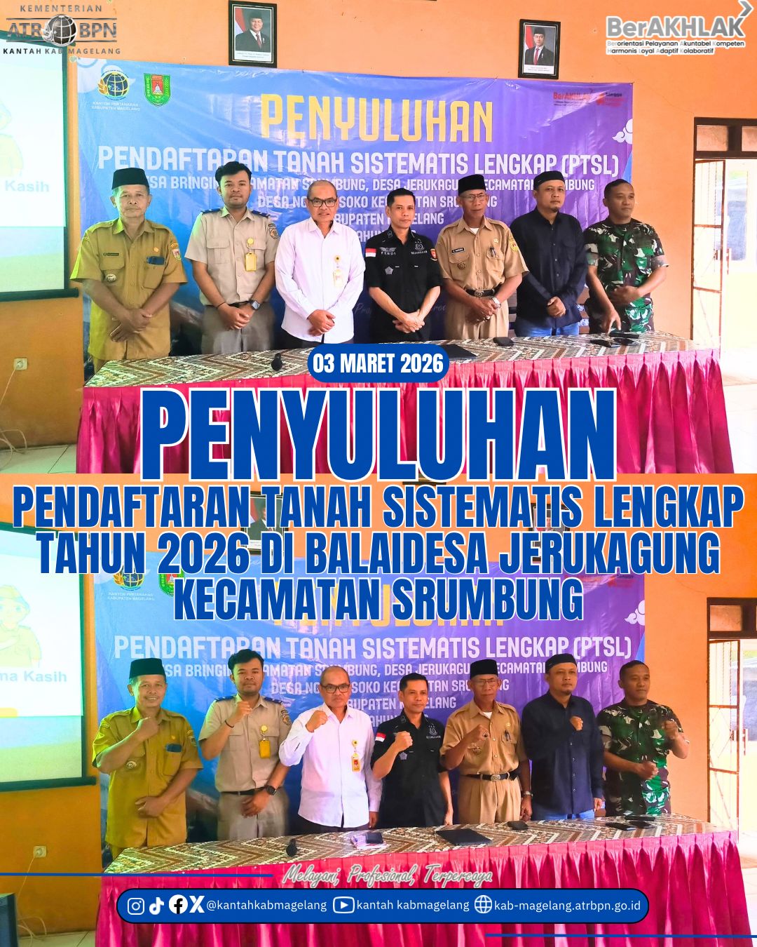 Penyuluhan PTSL Kantah Kab. Magelang