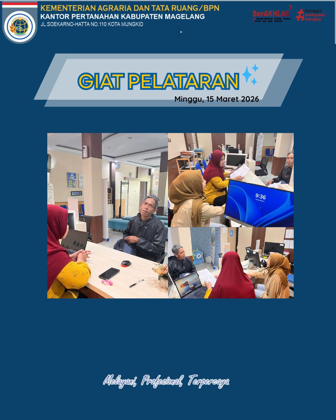 Giat Pelataran Kantah Kab. Magelang