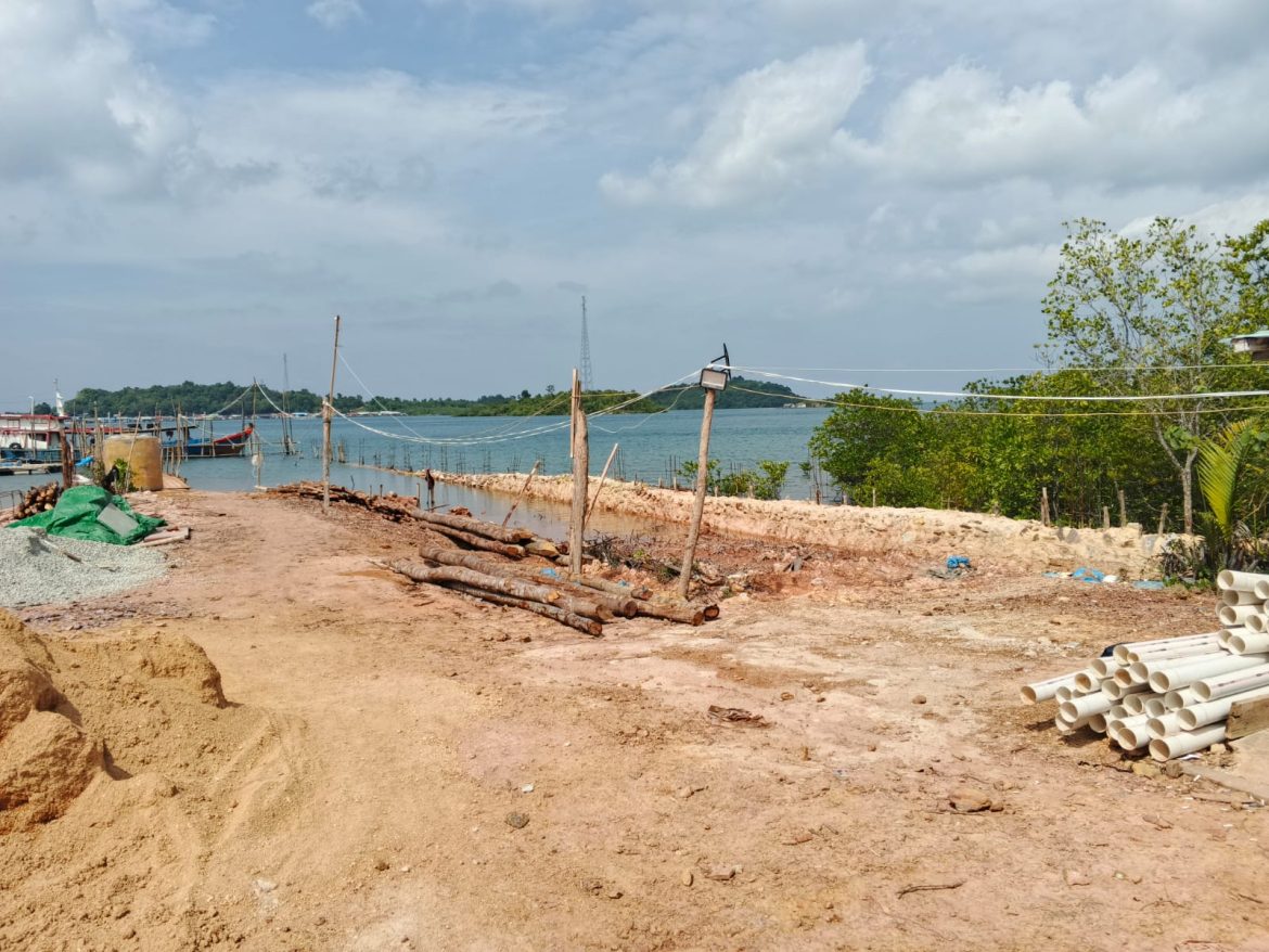 Hebo…..!!! Reklamasi Pantau Kembali Terjadi di Wilayah Kecamatan Galang Batam