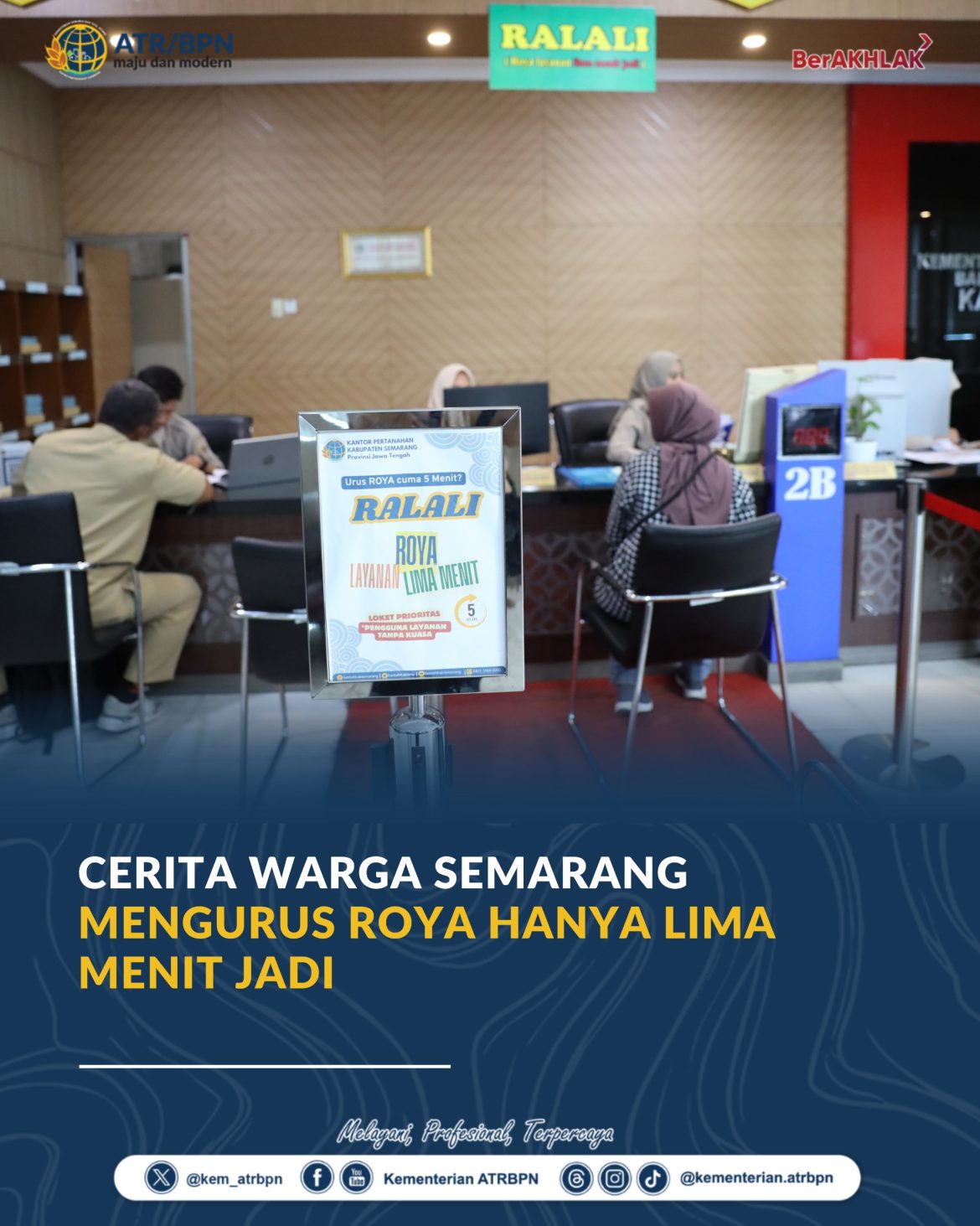 Cerita Warga Semarang Mengurus Roya Hanya Lima Menit Jadi