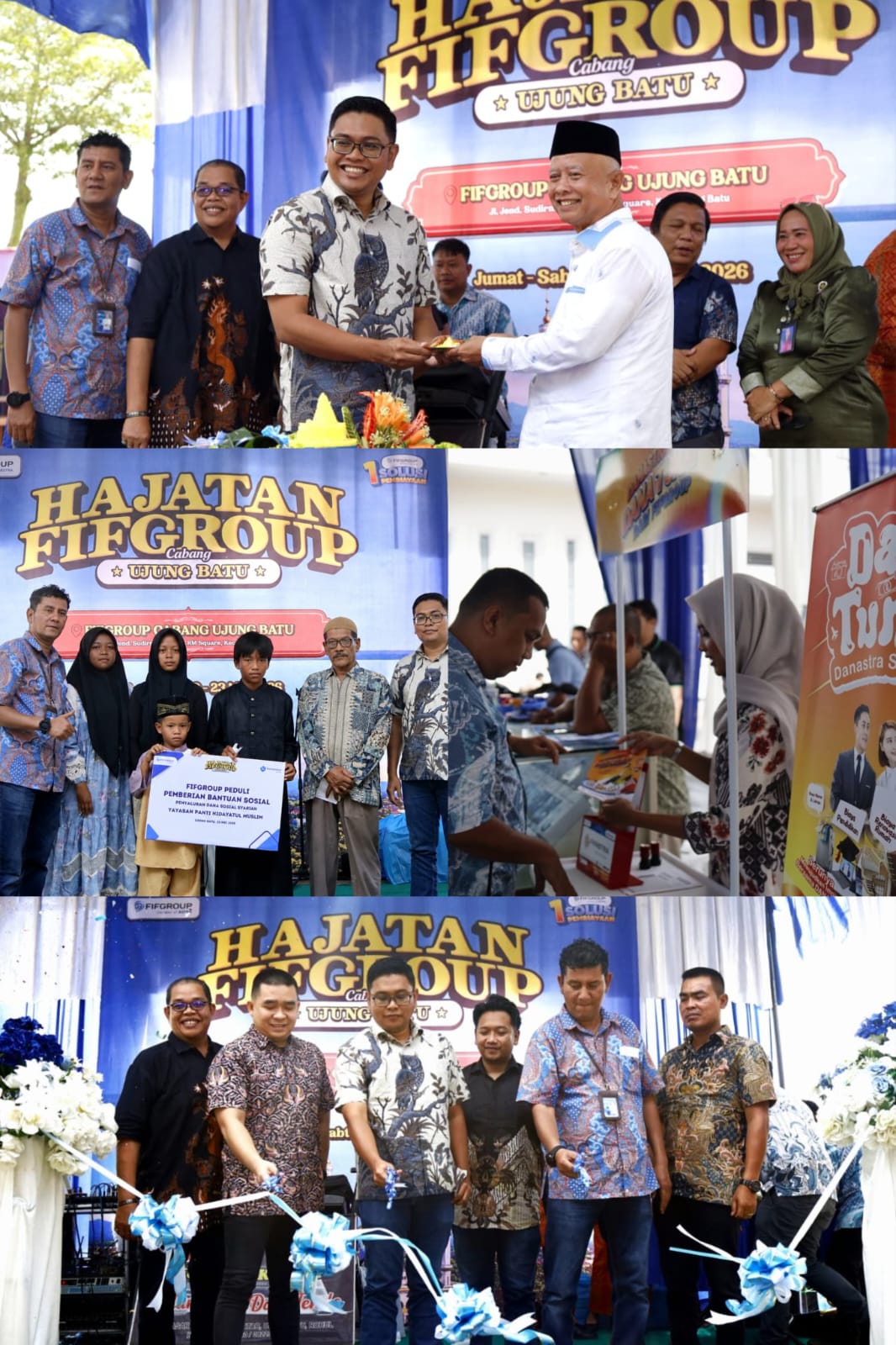 FIFGROUP Gelar Hajatan Cabang di Ujung Batu,Wujud Apresiasi Bagi Pelanggan dan Masyarakat Riau