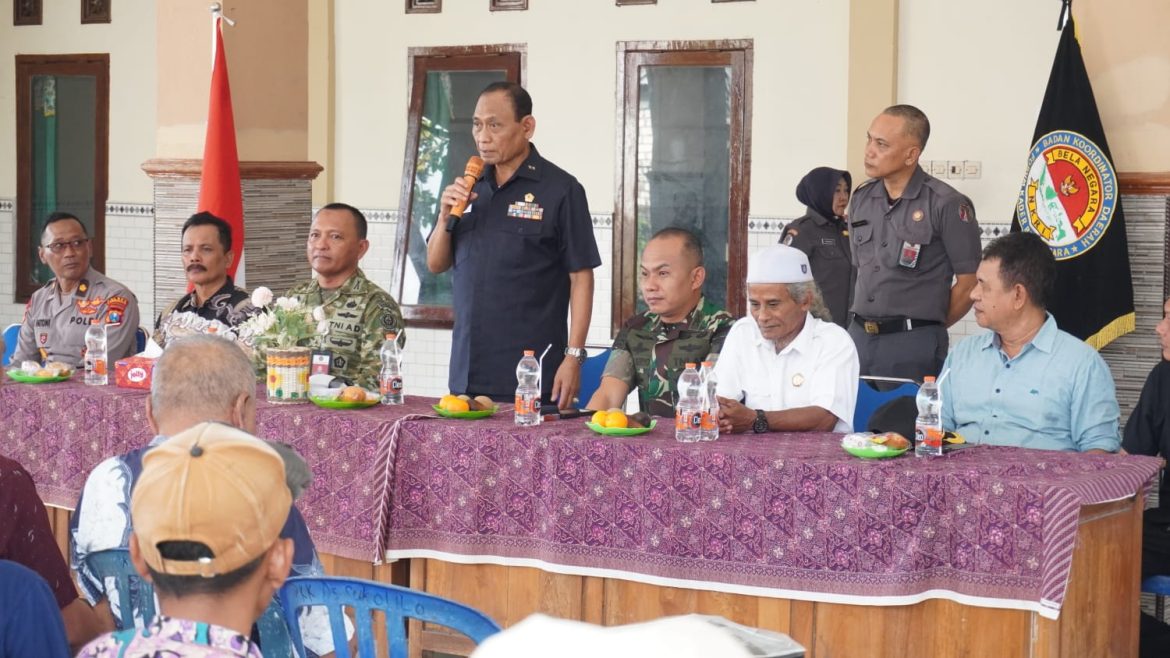 Perkuat Ketahanan Pangan, Dandim 0812/Lamongan Sambut Kunjungan Tim BACADNAS KEMHAN RI di Desa Sukolilo