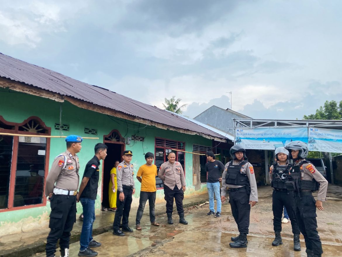 Respon Cepat Laporan 110, Pamapta Polres Lampung Utara Datangi Lokasi Keluhan Warga Terkait Anak-anak Gunakan Alat Bekas Narkoba