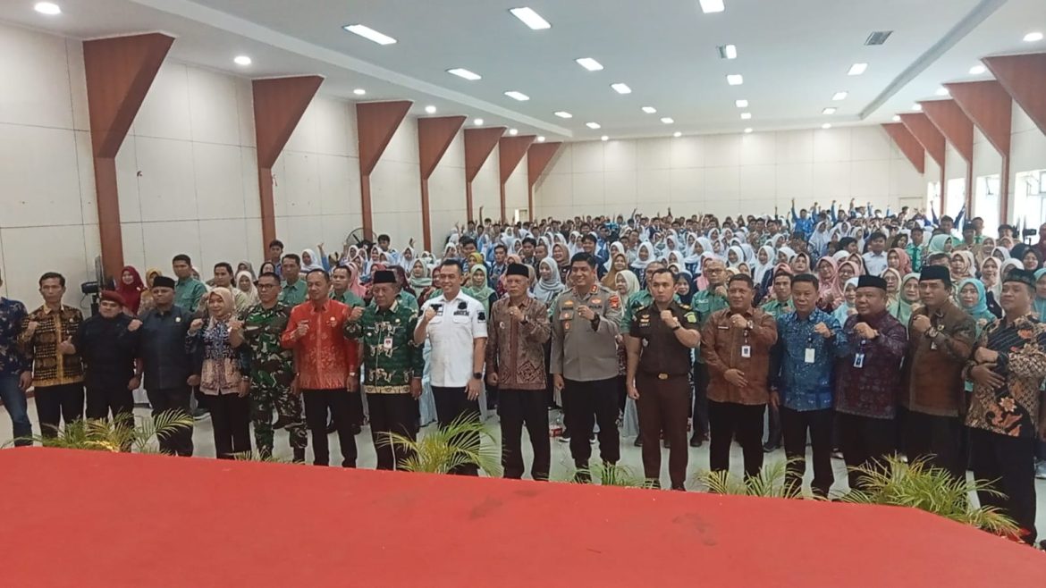 Wawako Azhar Hamzah Hadiri Sosialisasi Akbar Pencegahan Intoleransi, Radikalisme, Ekstremisme, Terorisme, TCC dan Perundungan di Lingkungan Pendidikan
