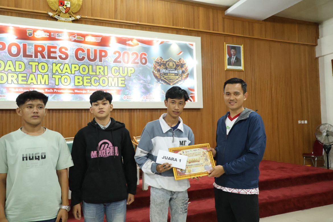 Tim Nightmare Juara Pertama Esports Kapolres Kuansing Cup 2026 Road To Kapolri Cup
