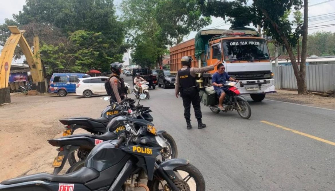 Sat Samapta Polres Lampung Utara Tingkatkan Patroli QR Janji Jaga di Titik Rawan Kamtibmas