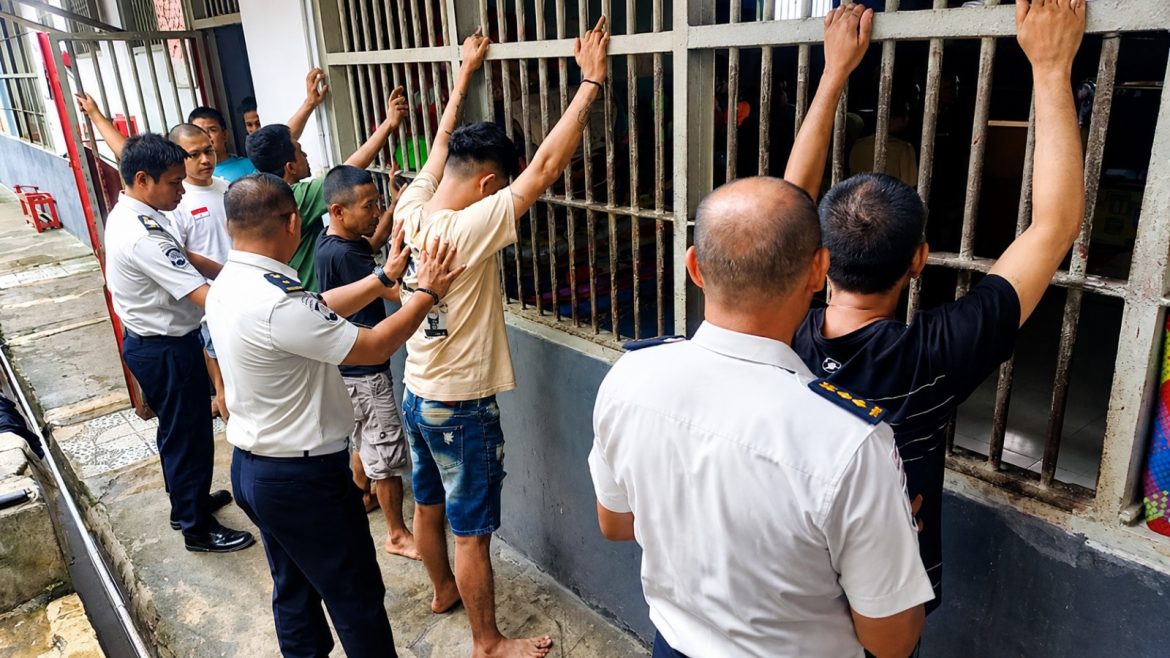 Perkuat Deteksi Dini Gangguan Kamtib, Lapas Bangko Gelar Razia Rutin Blok Hunian Warga Binaan