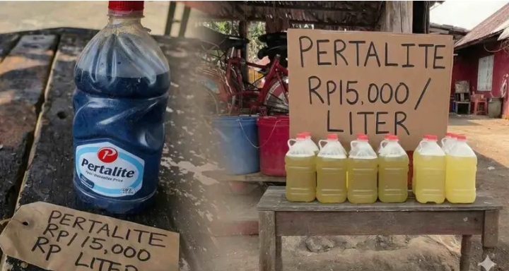 Harga Pertalite Tembus Rp15 Ribu per Liter di Kios Eceran, Petani Menjerit, Warga Minta Dinas Terkait Sidak