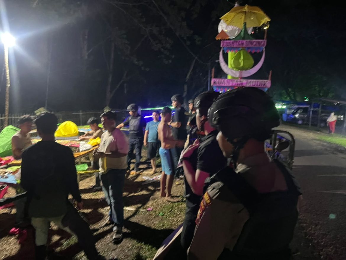 Tim Raga Polres Kuansing Intensifkan Patroli Malam, Antisipasi C3 dan Jaga Kondusivitas Kamtibmas
