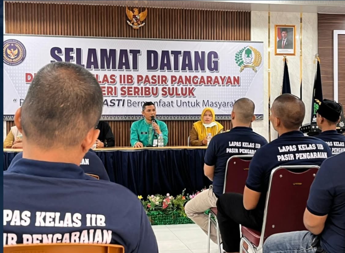 Wujudkan Lapas Sehat, Lapas Pasir Pangarayan dan RSUD Rokan Hulu Gelar Pemeriksaan Mobile VCT
