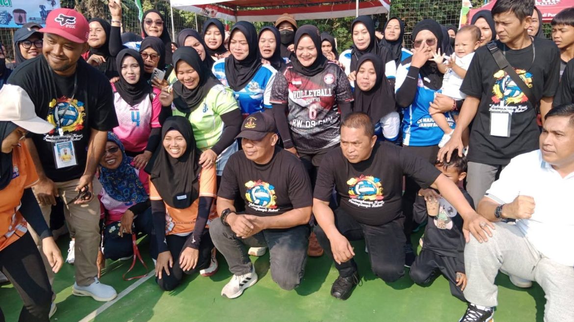 Pembukaan POR Desa Lubang Buaya ke-5, Bergengsi dengan Kehadiran Kepala Desa Lubang Buaya