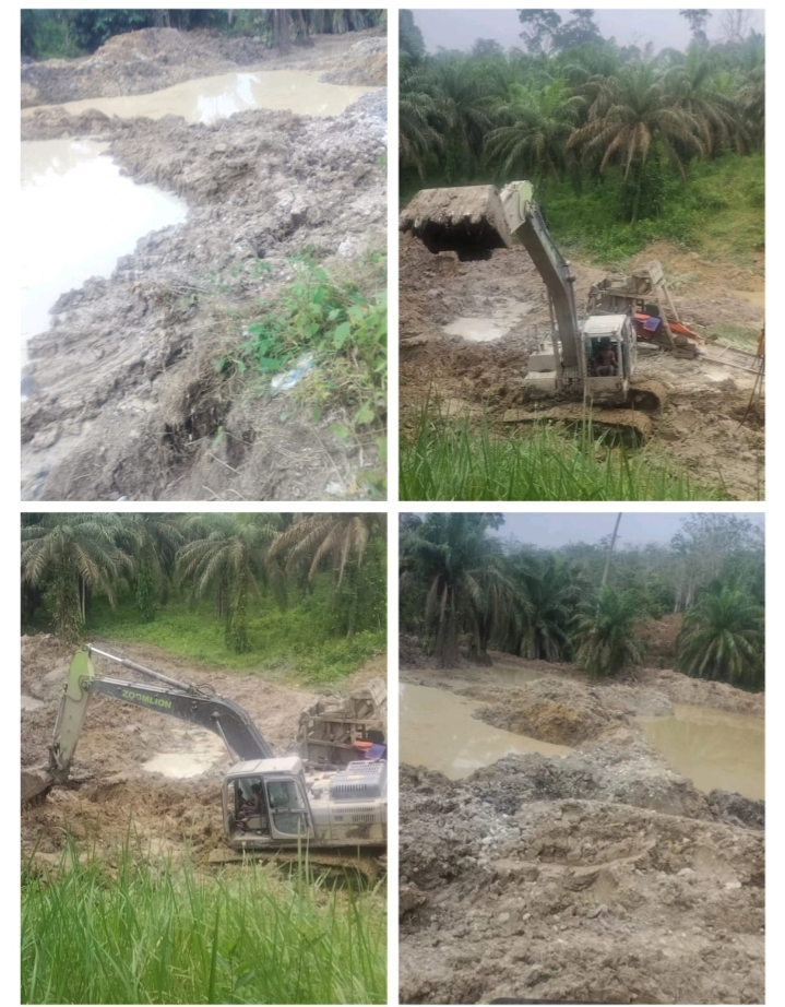 Diduga Aktivitas PETI Pakai Excavator di Desa Mudo Tak Tersentuh Hukum Diminta Kapolres Merangin Dan Kapolsek Bangko Bertindak Tegas