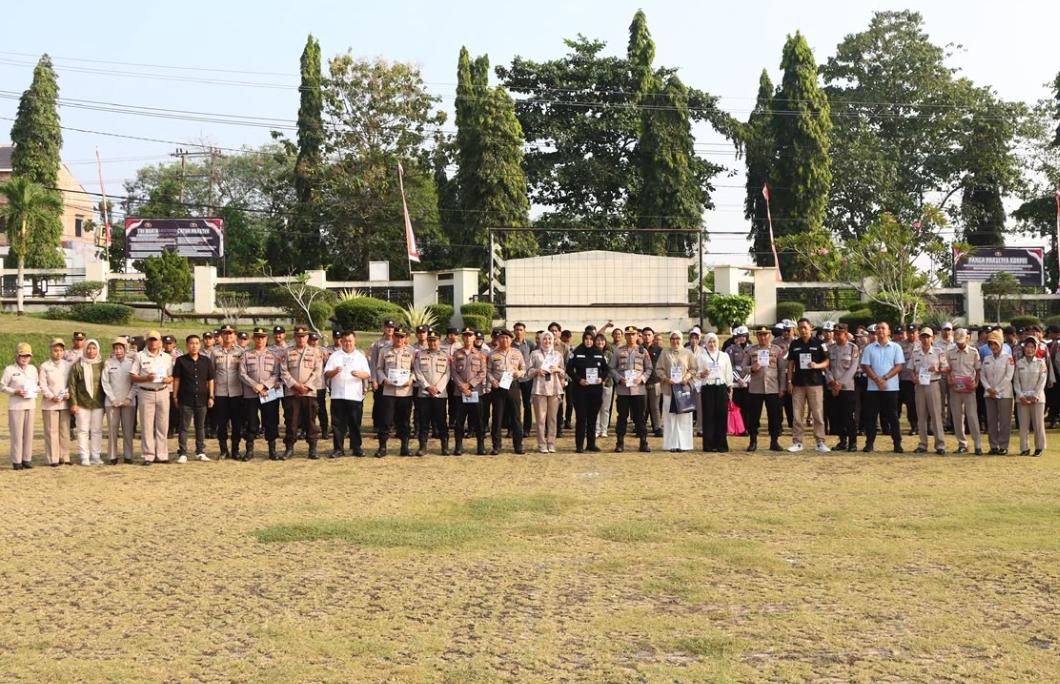 UBL Sosialisasikan Program Pascasarjana kepada Personel Polres Lampung Utara