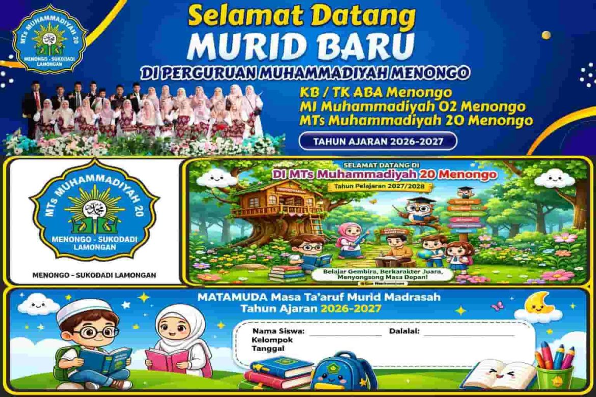 Selamat Datang Murid Baru TA 2026/2027 di Muhammadiyah Menongo