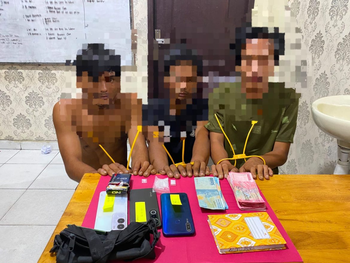 Komitmen Berantas Peredaran Narkotika, Dalam Sehari Satresnarkoba Polres Siak Ringkus Lima Tersangka di Dua TKP Berbeda