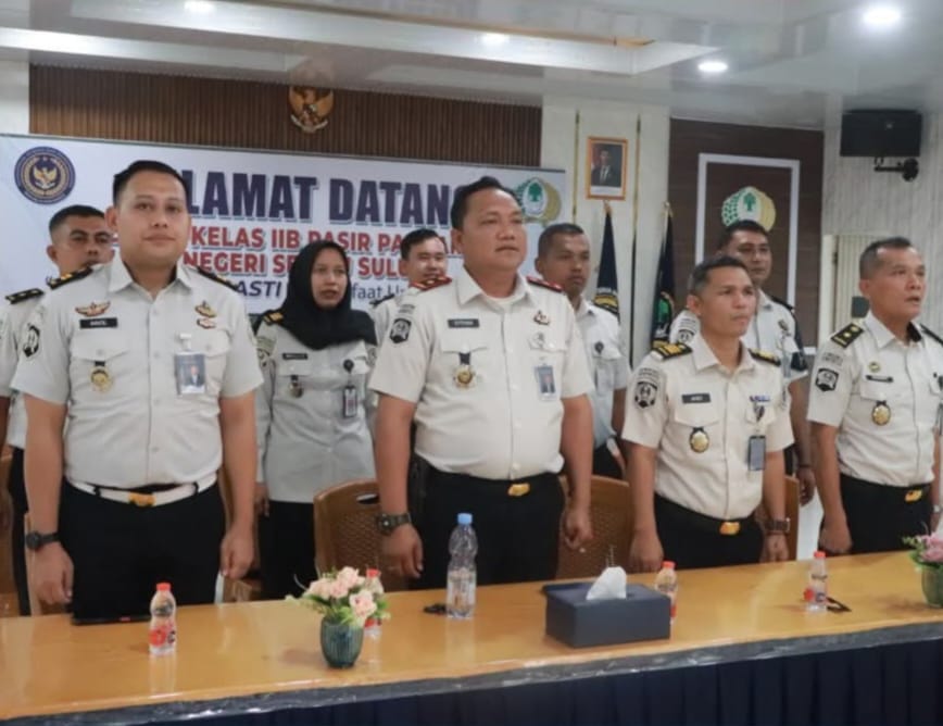 Lapas Pasir Pangarayan Ikuti Sosialisasi Persiapan Persidangan Pidana Secara Elektronik