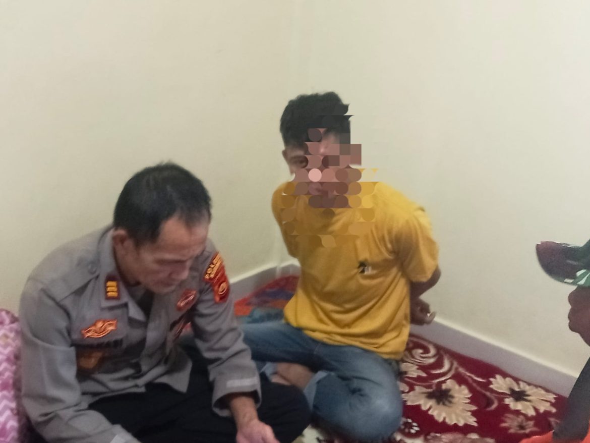 Diduga Curi Kotak Amal di Pondok Bukit Kerman, Seorang Pria asal Lampung Diamankan Warga