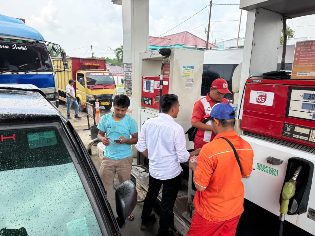 Polres Pelalawan Cek Empat Lokasi Dugaan Penimbunan BBM Subsidi, Hasil Pengecekan Nihil Temuan
