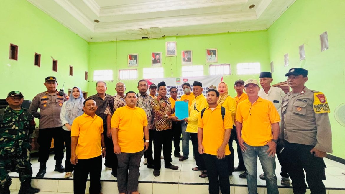 H. Rusdi, SE Resmi Daftarkan Diri Sebagai Calon Kades Muktiwari Dan Ajak Warga Jaga Persaudaraan