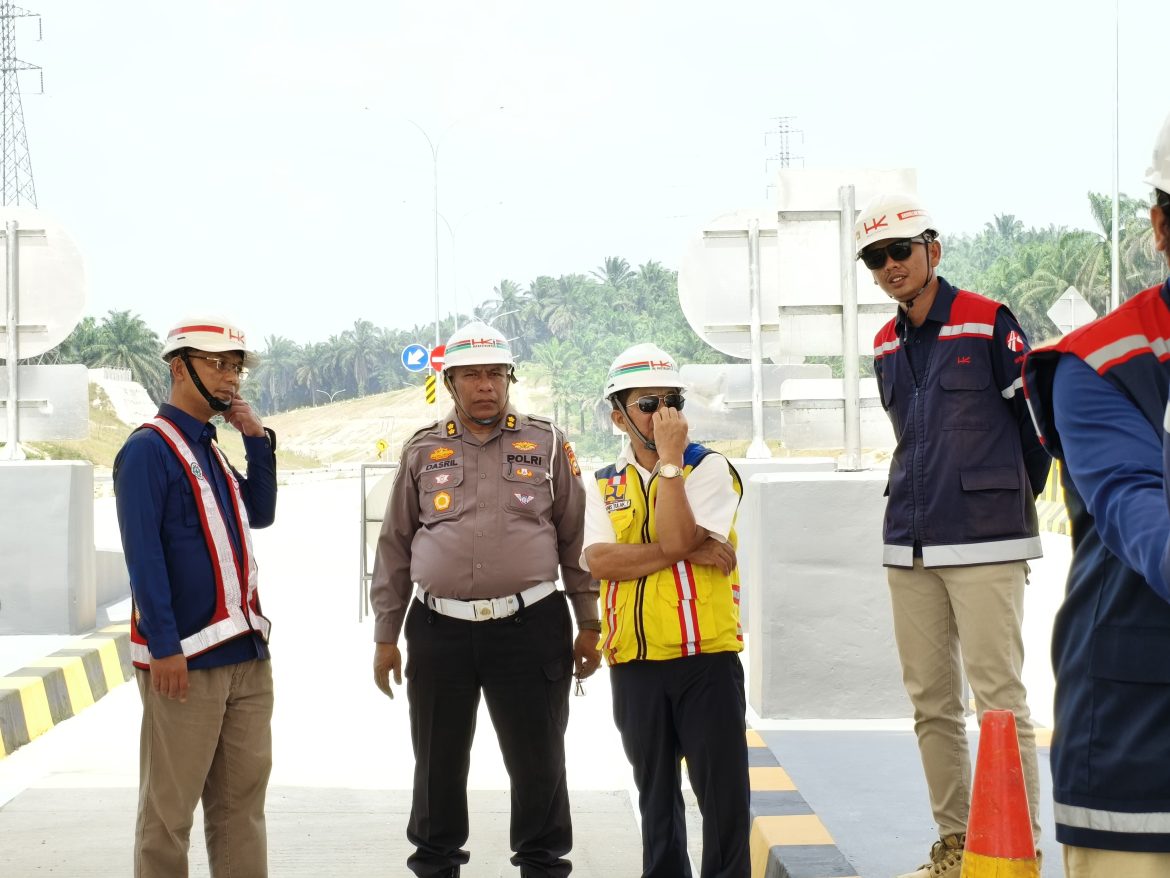 Keselamatan Jadi Prioritas, Ditlantas Polda Riau Siapkan Rekayasa Lalu Lintas Proyek Penyambungan Tol Permai–Tol Lingkar Pekanbaru