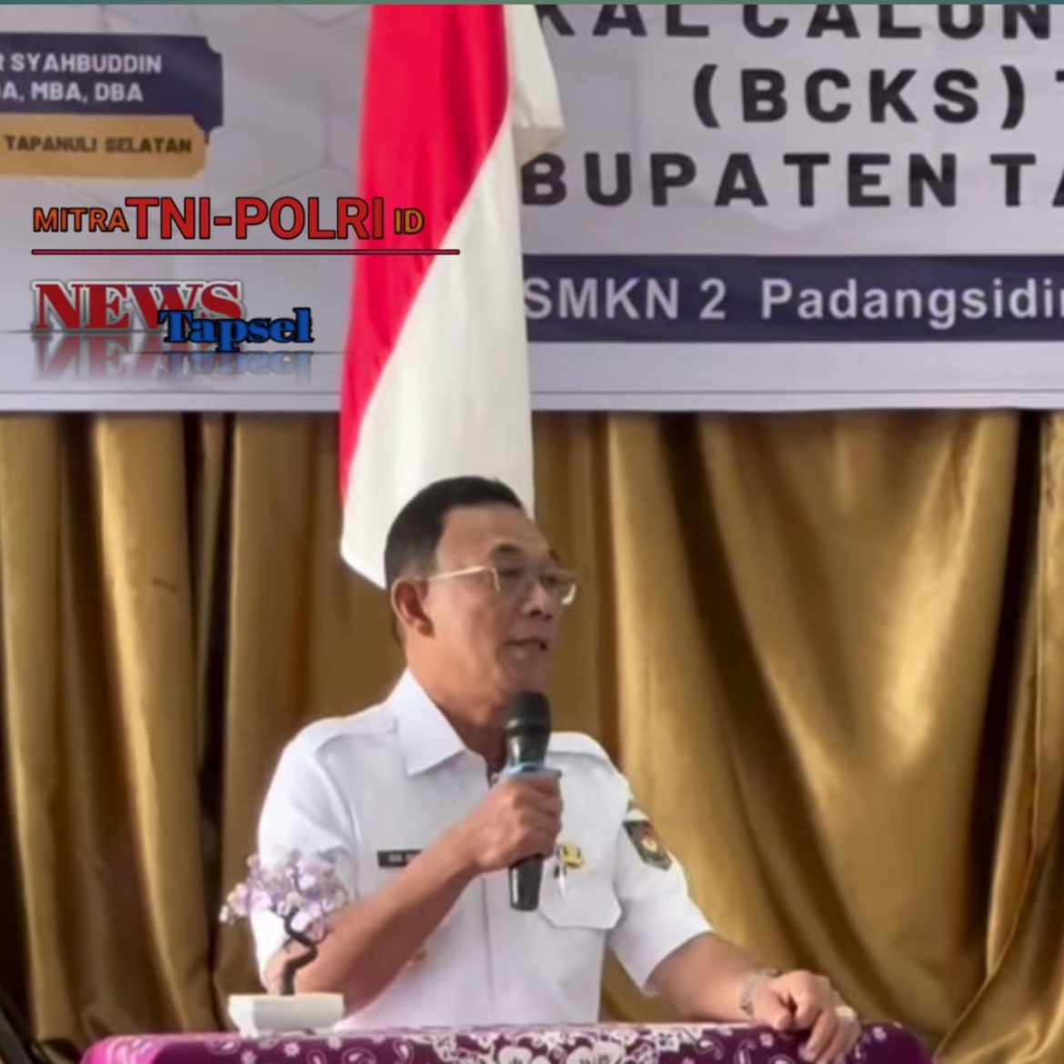 Bupati Tapanuli Selatan Menghadiri Seleksi Substansi Bakal Calon Kepala Sekolah ( BCKS )2026