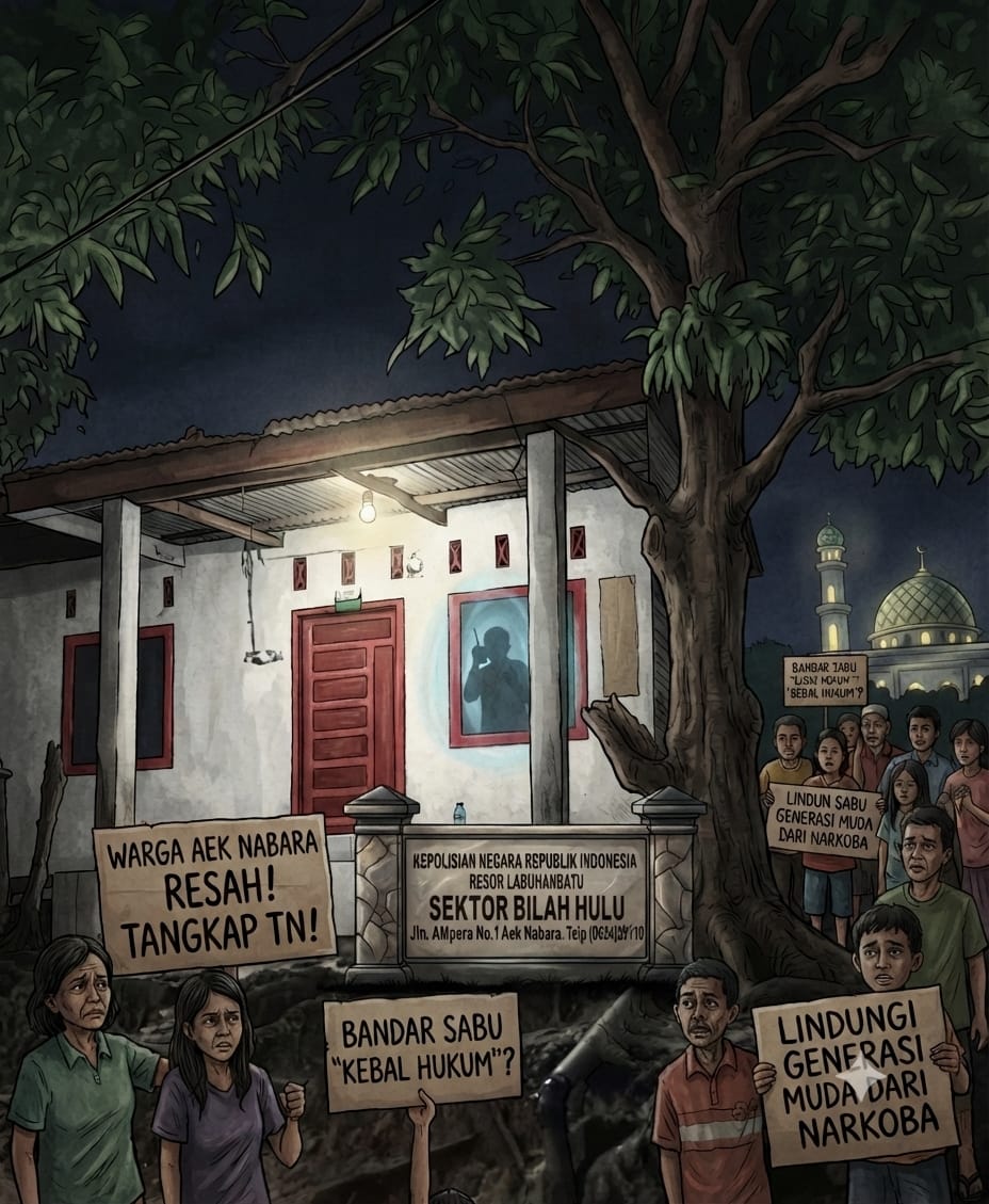 Janji Tinggal Janji? Warga Labuhanbatu Tunggu Bukti Nyata Polsek Bilah Hulu Ringkus ‘TN