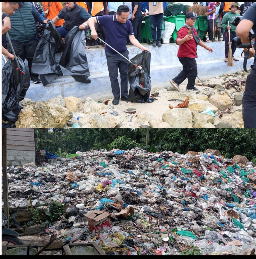 Pasar Mandrehe Menjadi Darurat Sampah di Duga Langgar UU 18/2008, Warga Desak Pemkot Untuk Menertibkan