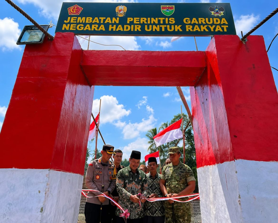 Enam Jembatan Perintis Garuda di Way Kanan Rampung 100%, Bagian dari Program 2.500 Jembatan Presiden Prabowo